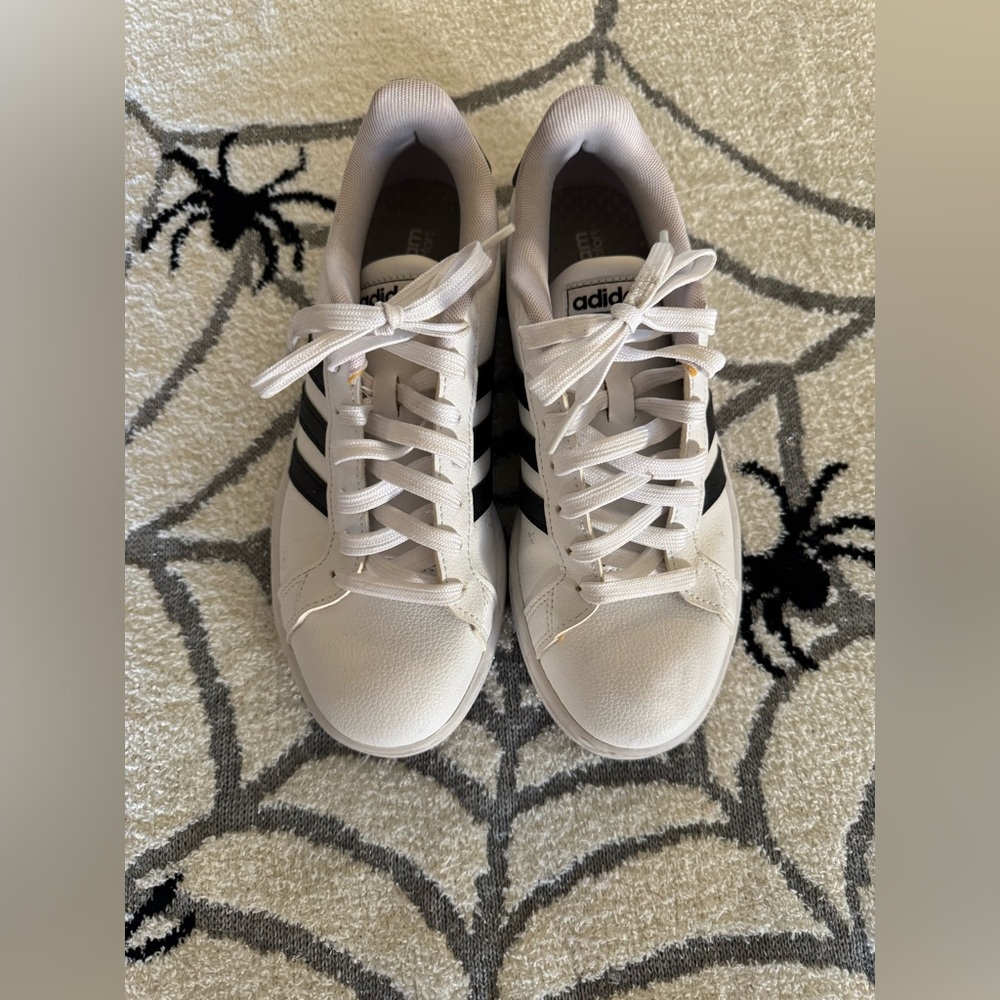 Adidas Cloudfoam Women's White Sneakers